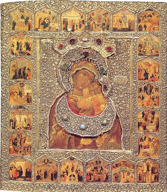 Богородице  Владимирская и всем ее образам