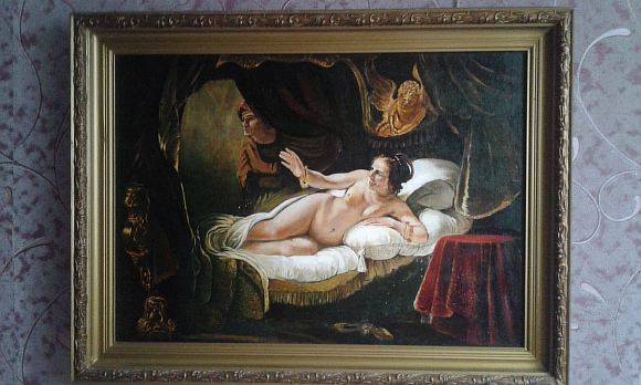 Картина Рембрандта ДАНАЯ