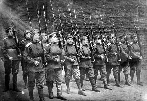 Первый женский батальон смерти.