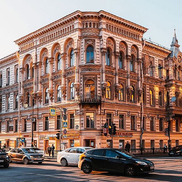 Короткие заметки о Санкт-Петербурге. Старые фасады