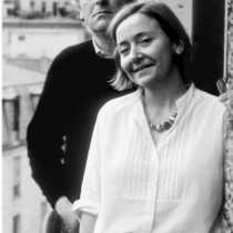 Иосиф Бродский и Вероника Шильц в Париже, 1986г.