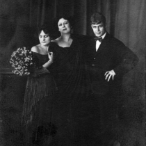 Ирма Дункан, Айседора Дункан, Сергей Есенин, 1922г.