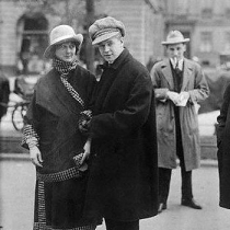 Сергей Есенин и А. Дункан, Берлин, 1922г.