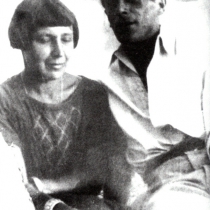 Марина Цветаева и Сергей Эфрон, 1928г.