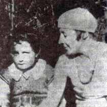 Марина Цветаева с сыном, 1928г.