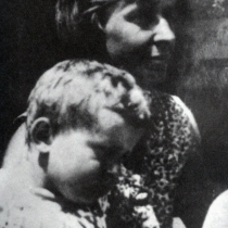 Марина Цветаева с сыном, 1929г.